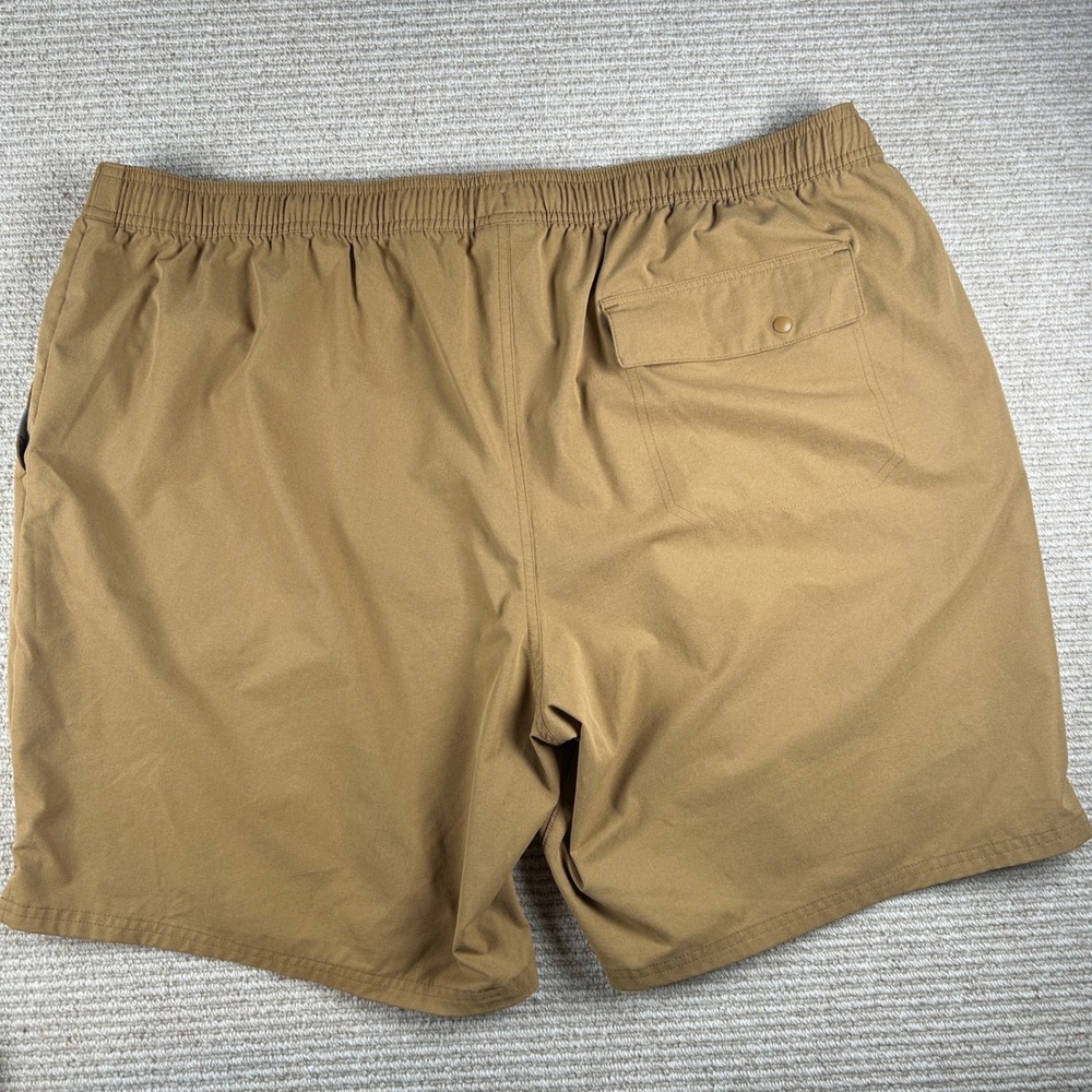 L.L.Bean Multisport Shorts Mens XXXL Brown 9" Inseam Active Hiking Travel Casual - Picture 7 of 13
